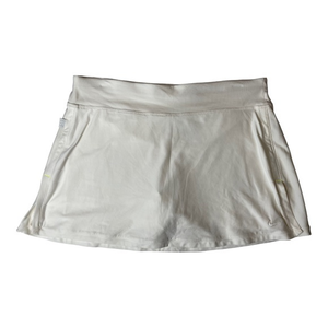 Nike Fit Dry Athletic‎ Skort Size L White Tennis Golf